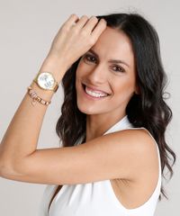 Kit-de-Relogio-Analogico-Mondaine-Feminino---Pulseira---53628LPMVDE1KB-Dourado-9377582-Dourado_2