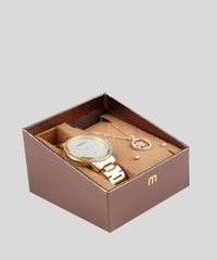 Kit-de-Relogio-Analogico-Mondaine-Feminino---Brinco---Colar---53675LPMVDE1K-Dourado-9377594-Dourado_1