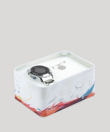 Kit-de-Relogio-Digital-Condor-Feminino---Brinco---Colar---COBJ3279ABK3P-Prateado-9375863-Prateado_1