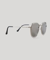 Oculos-de-Sol-Redondo-Feminino-Oneself-Prateado-9395289-Prateado_3
