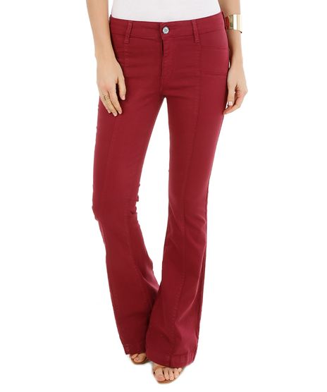 Calca-Flare-Vinho-8159532-Vinho_1