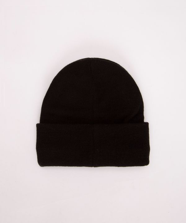 gorro de tricô preto Único