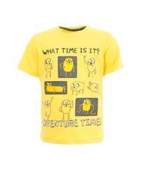 Camiseta-Hora-de-Aventura-Amarela-8204529-Amarelo_1