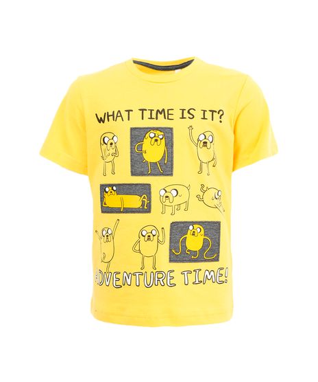 Camiseta-Hora-de-Aventura-Amarela-8204529-Amarelo_1