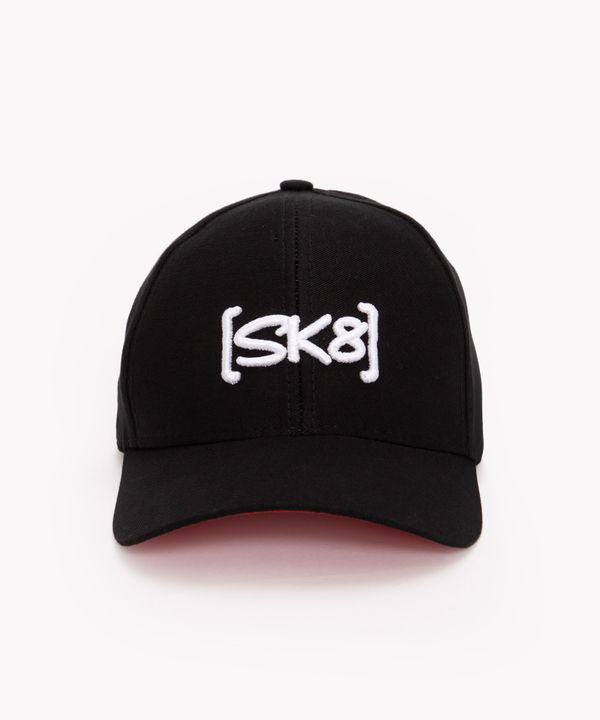 boné infantil aba curva skate preto Único