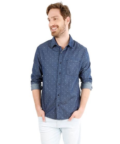 Camisa-Jeans-Estampada--Azul-Medio-8210758-Azul_Medio_1