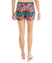 Short-Floral-com-Linho-Verde-Escuro-8083740-Verde_Escuro_2 Short-Floral-com-Linho-Verde-Escuro-8083740-Verde_Escuro_2