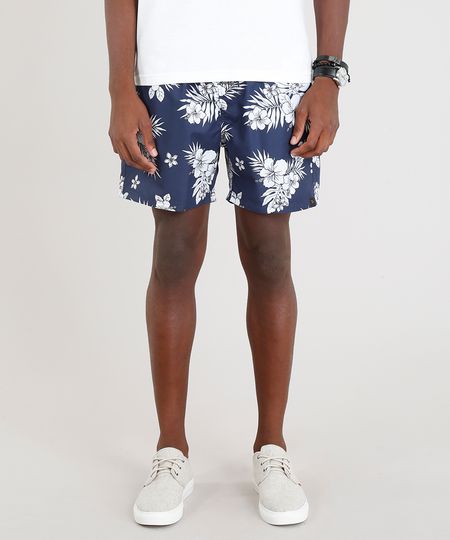 Short-Masculino-Estampado-Floral-Azul-Marinho-9317800-Azul_Marinho_1 Short-Masculino-Estampado-Floral-Azul-Marinho-9317800-Azul_Marinho_1
