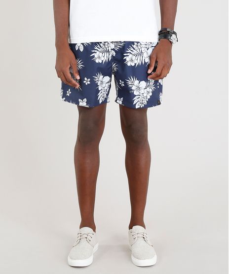 Short-Masculino-Estampado-Floral-Azul-Marinho-9317800-Azul_Marinho_1