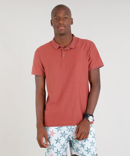 Polo-Masculina-Texturizada-Manga-Curta-Cobre-8514528-Cobre_1