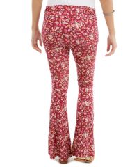 Calca-Flare-Floral-Vinho-8218863-Vinho_2