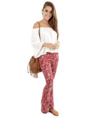 Calca-Flare-Floral-Vinho-8218863-Vinho_3