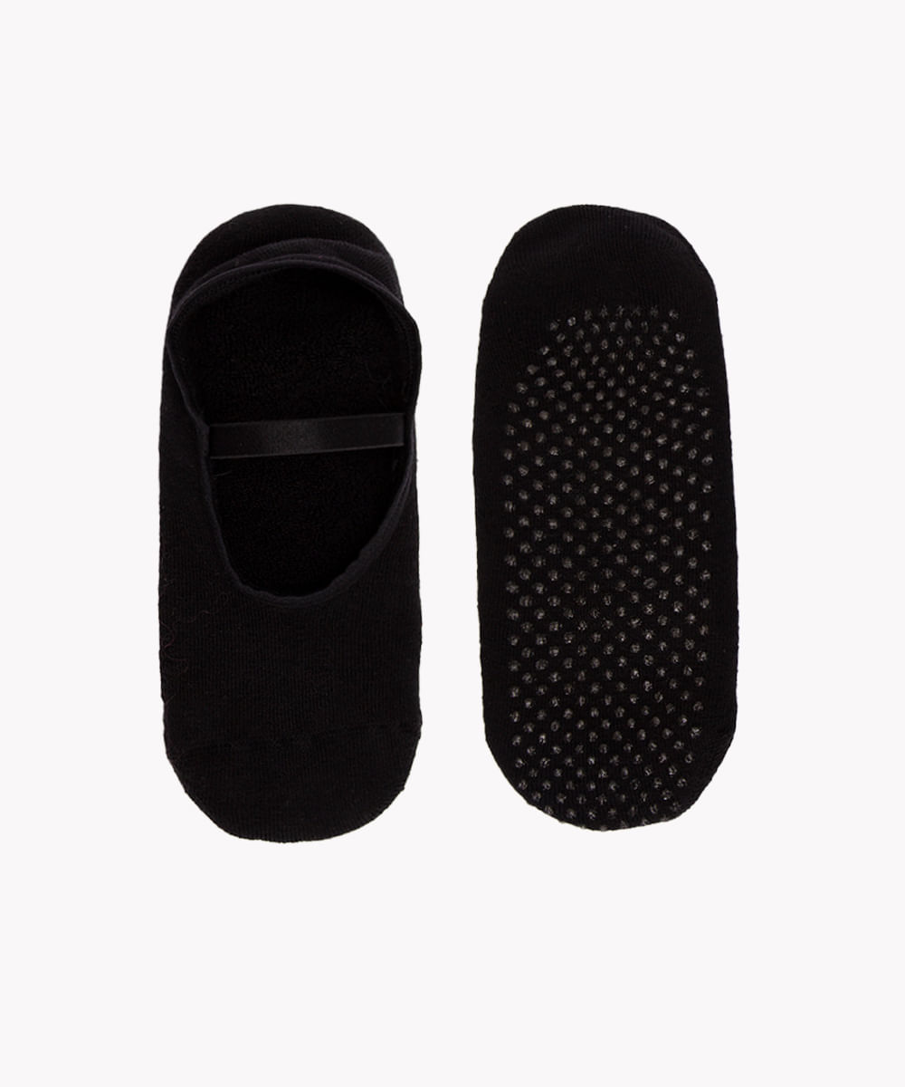 meia sapatilha antiderrapante ace preto meia sapatilha antiderrapante ace preto