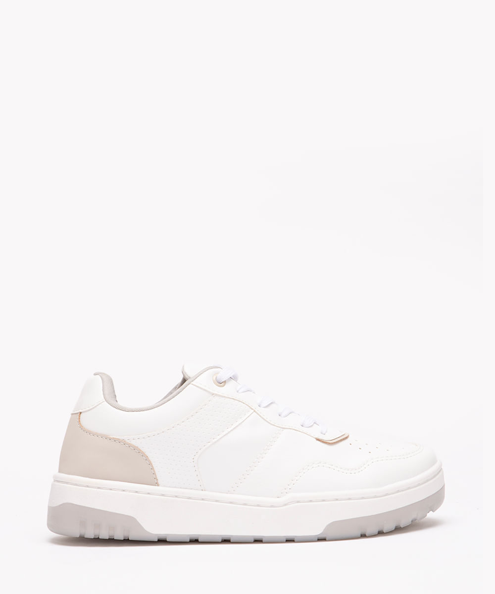 tênis casual esportivo ace off white