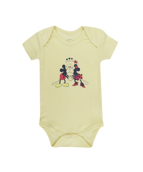 Body-Minnie-em-Algodao---Sustentavel-Amarelo-Claro-7973389-Amarelo_Claro_1