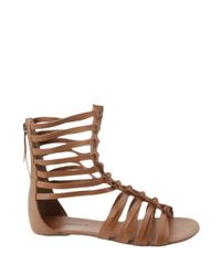 Sandalia-Gladiadora-de-Couro-Marrom-7998433-Marrom_2