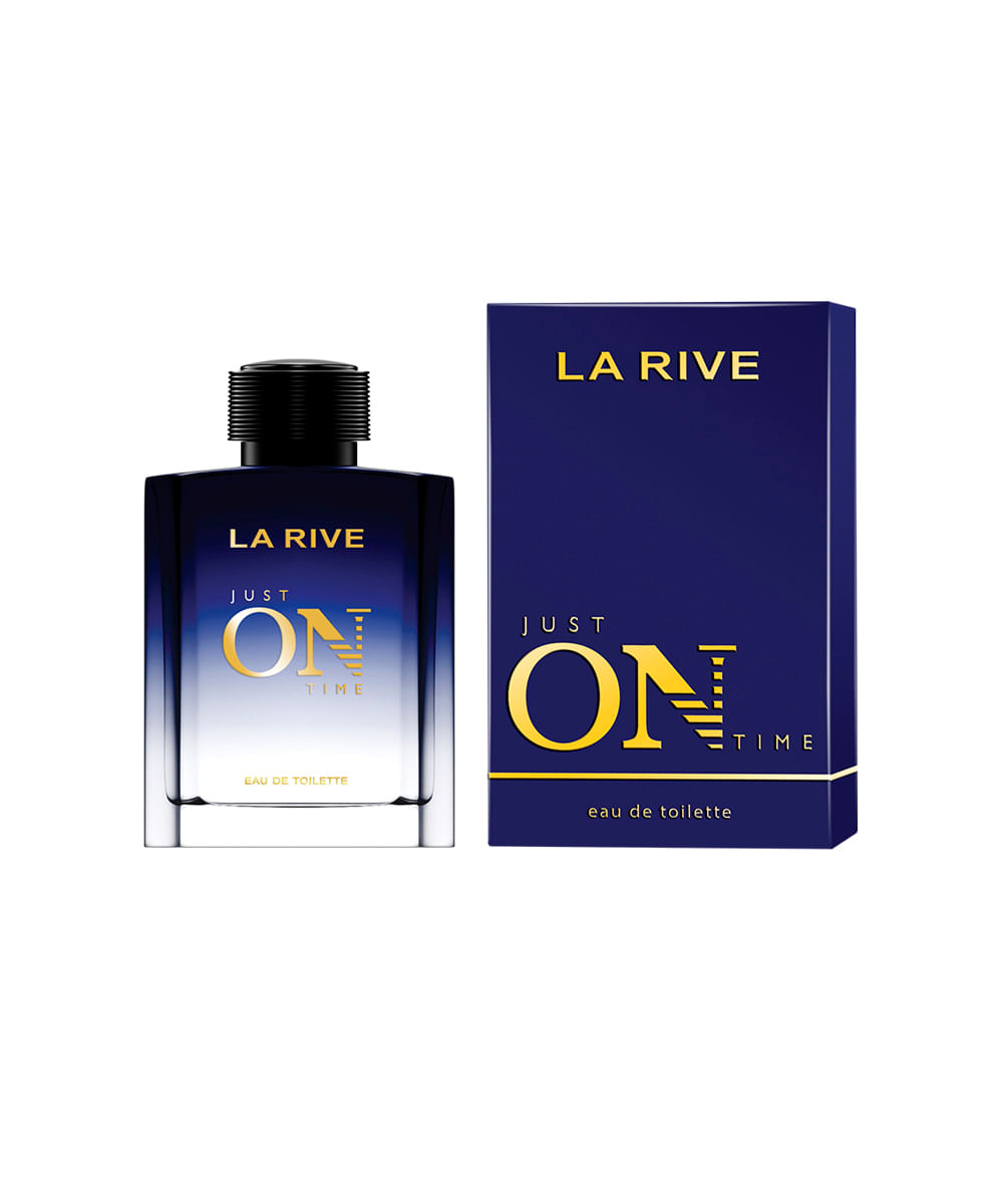 just on time la rive perfume masculino eau de toilette 100ml único