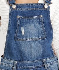 Jardineira-Jeans-Feminina-com-Puidos-Azul-Escuro-9337569-Azul_Escuro_4