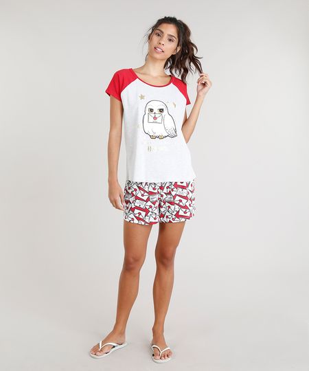 Pijama-Feminino-Harry-Potter-Manga-Curta-Vermelho-9296698-Vermelho_1 Pijama-Feminino-Harry-Potter-Manga-Curta-Vermelho-9296698-Vermelho_1