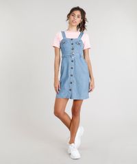 Vestido-Jeans-Feminino-Curto-com-Botoes-e-Cinto-com-Argola-Azul-Claro-9337582-Azul_Claro_3 Vestido-Jeans-Feminino-Curto-com-Botoes-e-Cinto-com-Argola-Azul-Claro-9337582-Azul_Claro_3