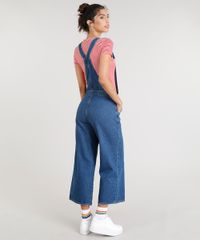 Macacao-Jeans-Feminino-Pantacourt-com-Bolsos-Azul-Escuro-9337575-Azul_Escuro_2