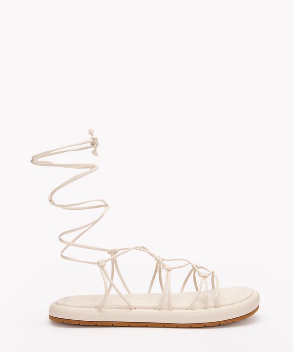 rasteirinha com amarração oneself off white 35