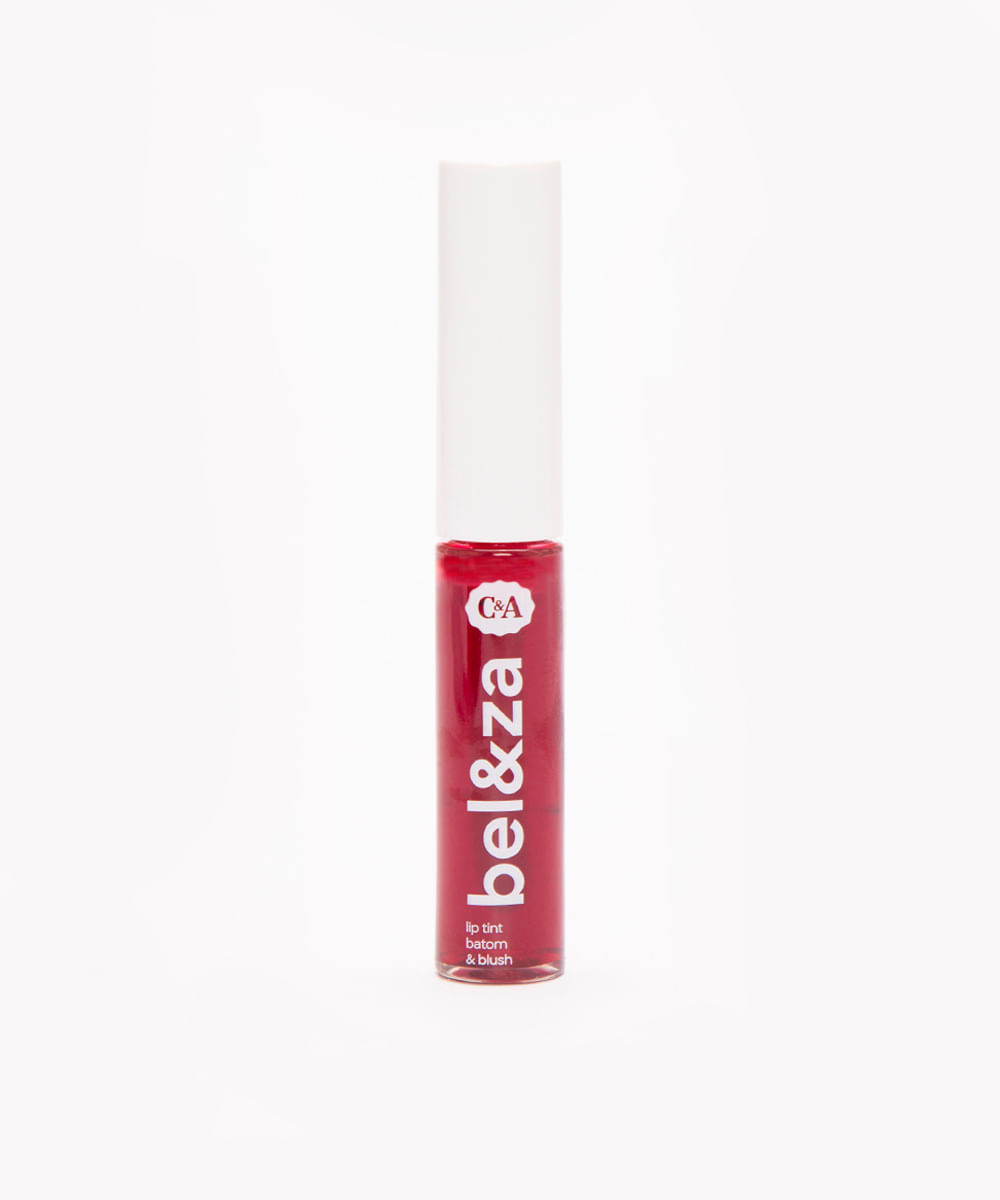 lip tint batom e blush glam beleza cea vermelho