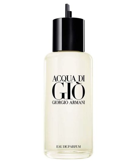 refil acqua di gio giorgio armani eau de parfum masculino 150ml único 150 ML refil acqua di gio giorgio armani eau de parfum masculino 150ml único 150 ML