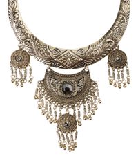 Maxi-Colar-Texturizado-Dourado-8112194-Dourado_1