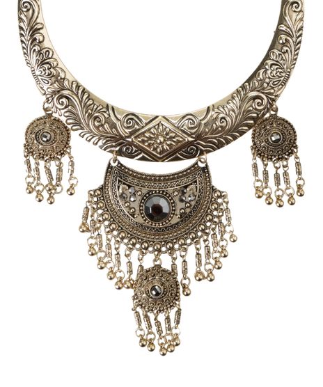 Maxi-Colar-Texturizado-Dourado-8112194-Dourado_1