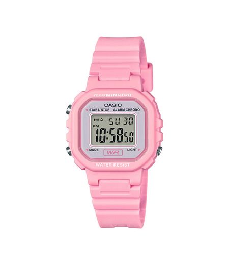 Relógio casio digital LA20WH4A1DF rosa Único