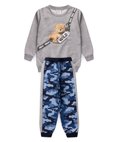 Pijama Infantil Masculino Lua Encantada Dragão