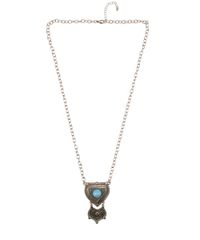 Colar-com-Pingente-Texturizado-Dourado-8114342-Dourado_3