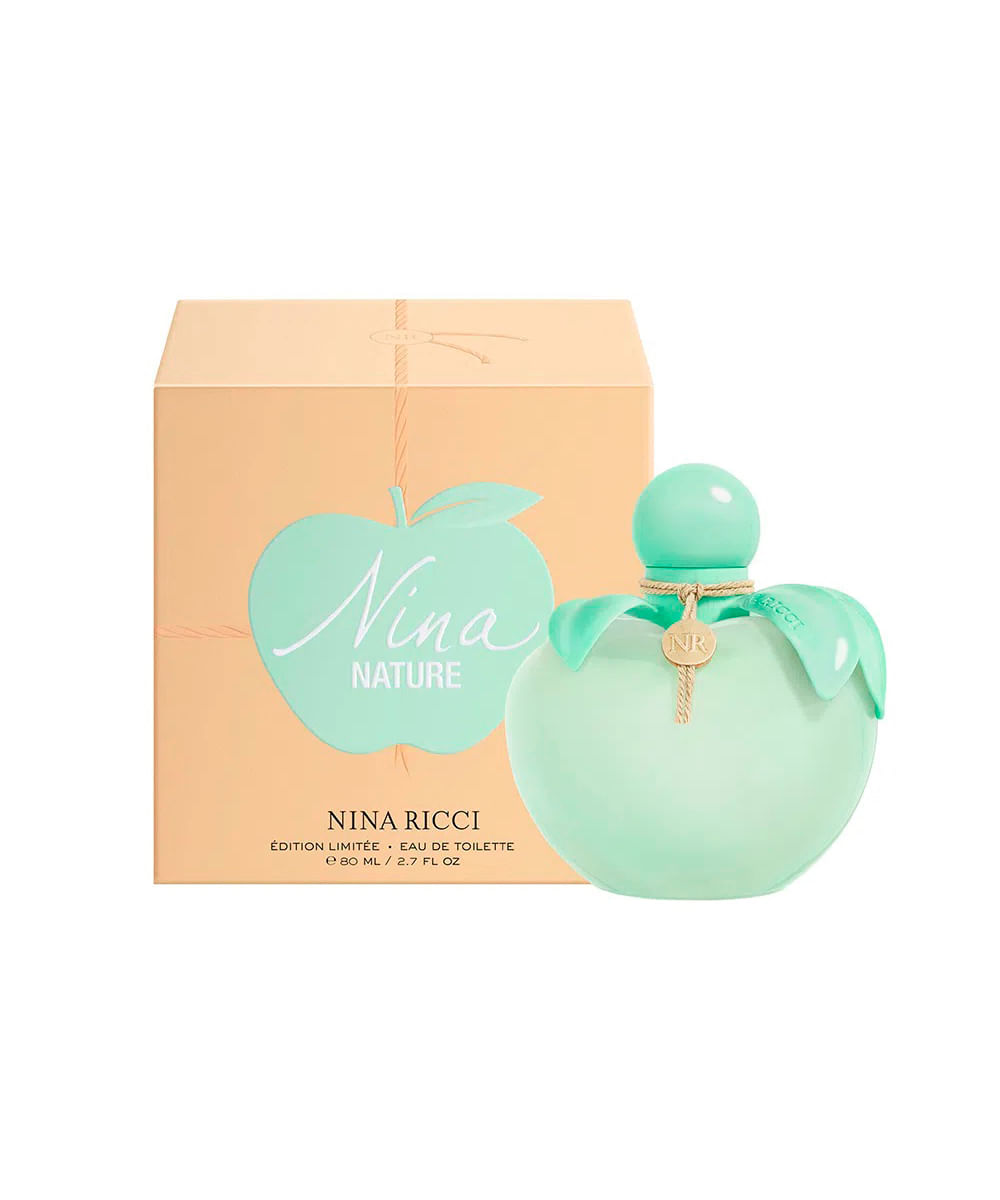 perfume nina nature feminino edt 80ml único