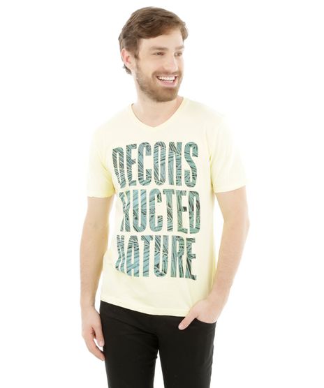 Camiseta--Deconcs-Tructed-Nature--Amarelo-Claro-8214295-Amarelo_Claro_1