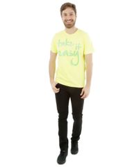 Camiseta--Take-it-Easy--Amarelo-Claro-8215070-Amarelo_Claro_3