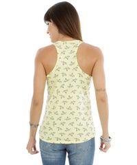 Regata-Estampada-de-Origami-Amarelo-Claro-8229108-Amarelo_Claro_2