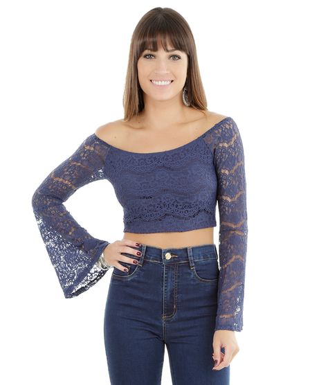 Blusa-Cropped-em-Renda-Azul-Escuro-8217152-Azul_Escuro_1