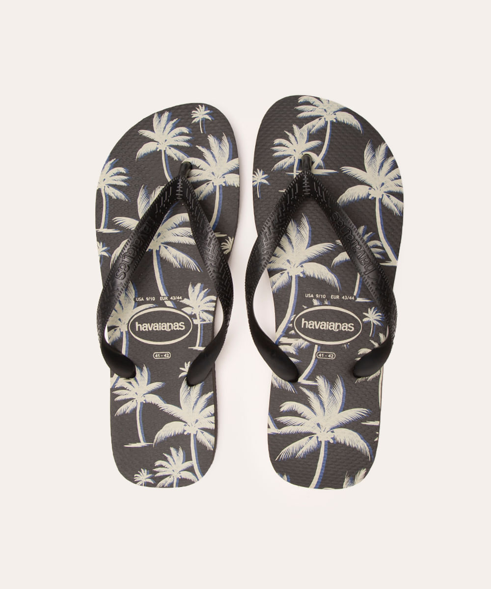 chinelo havaianas aloha preto