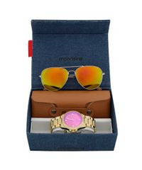 Kit-de-Relogio---Oculos-Aviador-Mondaine-Feminino---76497LPMVDE1---Dourado-8250244-Dourado_1