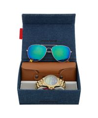Kit-de-Relogio---Oculos-Aviador-Mondaine-Feminino---76497LPMVDE2K---Dourado-8250242-Dourado_1