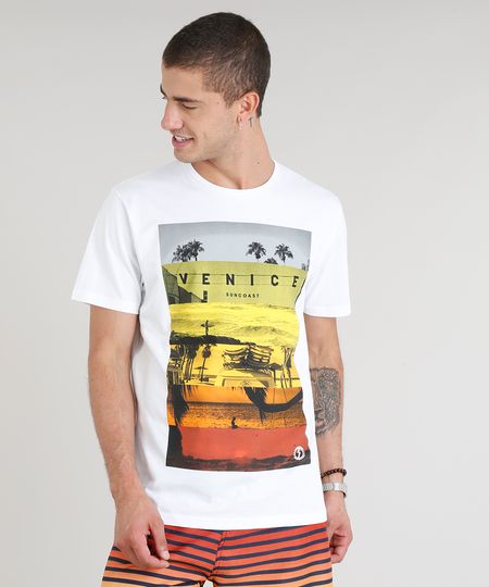 Camiseta-Masculina-Venice-Manga-Curta-Gola-Careca-Branca-9275865-Branco_1 Camiseta-Masculina-Venice-Manga-Curta-Gola-Careca-Branca-9275865-Branco_1