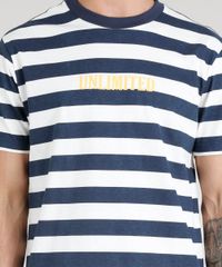 Camiseta-Masculina--Unlimited--Listrada--Manga-Curta-Gola-Careca-Azul-Marinho-9307577-Azul_Marinho_4