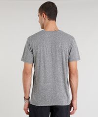 Camiseta-Masculina-com-Linho-e-Bolso-Manga-Curta-Gola-Careca-Cinza-Mescla-9248987-Cinza_Mescla_2
