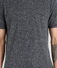 Camiseta-Masculina-com-Linho-e-Bolso-Manga-Curta-Gola-Careca-Cinza-Mescla-Escuro-9248987-Cinza_Mescla_Escuro_4