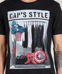 Camiseta-Masculina-Capitao-America-Manga-Curta-Gola-Careca-Preta-9261240-Preto_4