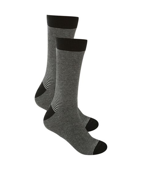 Kit-de-2-Pares-de-Meias-Listrada-Preta-8027548-Preto_1