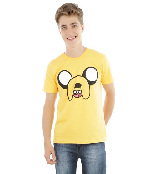 Camiseta-Jake-Amarela-8198798-Amarelo_1