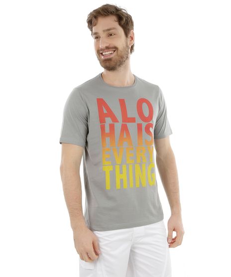 Camiseta--Aloha-Is-Everything--Cinza-8211899-Cinza_1