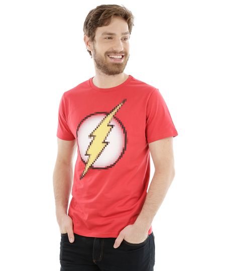 Camiseta-Flash-Pixelado-Vermelho-8216880-Vermelho_1